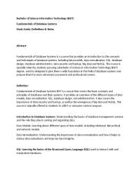 Fundamentals of Database Systems