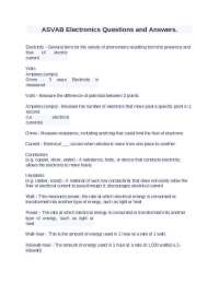 ASVAB Electronics Questions and Answers.