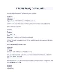 ASVAB Study Guide-2022.