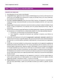 Funcions i competències directives