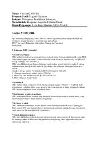 DHL Company SWOT Analysis