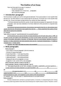 How to write an essay | Summaries English Literature | Docsity