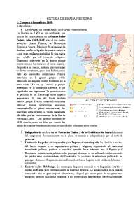 Apuntes Historia Moderna de España y Europa II
