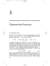 Part 5 of Theory of Probability