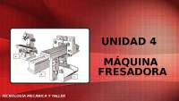 funcionamiento de una Maquina Fresadora