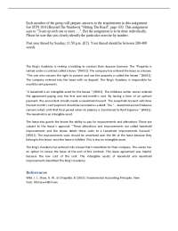 Leasehold Accounting for The King's Academy Daycare Business