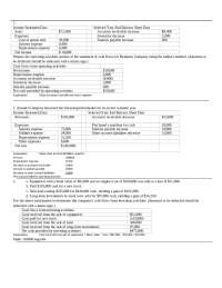 Cash Flow Statement Preparation