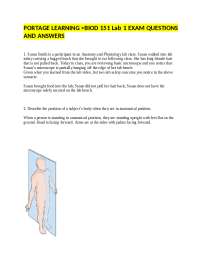 PORTAGE LEARNING >BIOD 151 Lab 1 EXAM QUESTIONS AND ANSWERS | Exams ...