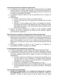 Notas de La traducción y sus discursos de Antoine Berman