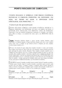 Ponto riscado dos caboclos
