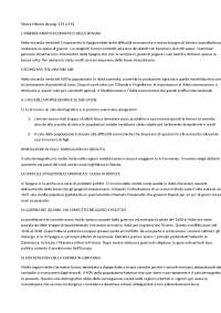 La guerra dei 30 anni | Schemi e mappe concettuali di Storia | Docsity