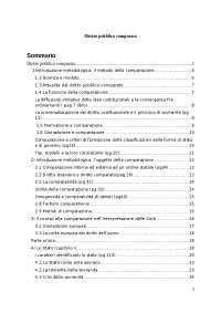 Diritto Pubblico Comparato: Introduzione Metodologica e Forme di Stato