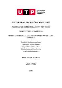 Trabajo academico 2 para marketing estrategico