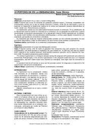 Un estudio de un caso clínico