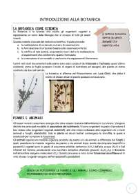 BOTANICA GENERALE E FORESTALE