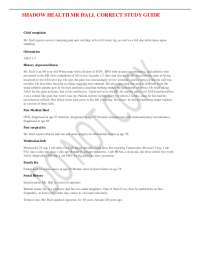 Medical Assessment of Mr. Hall