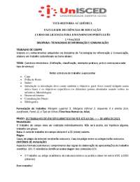 tics no processo de ensino e aprendizagem