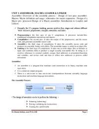 UNIT -1 COMPILER DESIGN