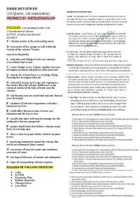 drrr reviewer for exam