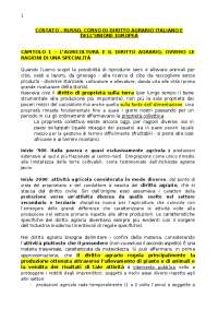 Diritto Agrario: Evoluzione, Interventi e Multifunzionalità