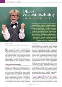 Okres wczesnoszkolny