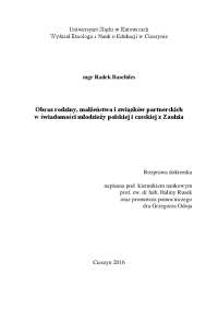 Obraz rodziny, małżeństwa i związków partnerskich w ...