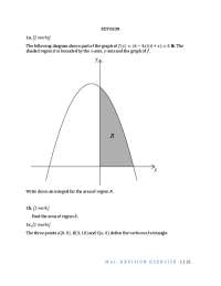 Math Questions for grade 12 | Exercises Mathematics | Docsity