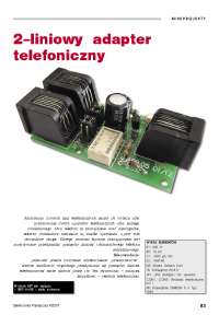 2–liniowy adapter telefoniczny