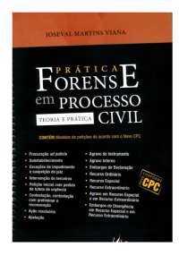 Prática Forense em Processo Civil