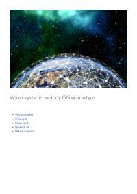 Wykorzystanie metody GIS w praktyce