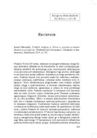 231 Janusz Mariański, Praktyki religijne w Polsce w procesie ...