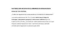 Embarazo en Adolescencia: Causas y Consecuencias - Prof. Aguilar