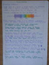 Notatki maturalne - fizyka atomowa