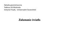 Załamanie światła