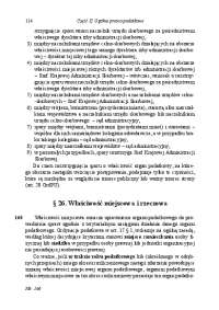 § 26. Właściwość miejscowa i rzeczowa