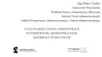 WERYFIKACJA W TRYBIE NADZWYCZAJNYM