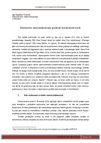 Kulturowe uwarunkowania praktyk wychowawczych