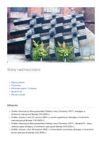 Stany nadzwyczajne