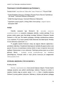 Fizjoterapia w dystrofii mięśniowej typu Duchenne'a