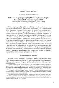 Miłosierdzie gminy miejskiej? Samorządowe subsydia dla ...