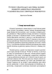 czynności sprawdzające jako forma nadzoru