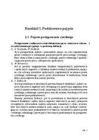 Podstawowe pojęcia w postępowaniu cywilnym