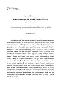 Polsko-ukraińsko-rosyjskie konteksty poezji metafizycznej ...