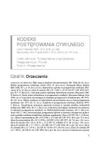 KODEKS POSTĘPOWANIA CYWILNEGO