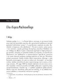 Etos Księcia Machiavellego