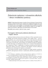 Zaburzenia związane z używaniem alkoholu