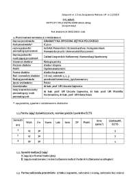 Gramatyka Opisowa Języka Polskiego - Syllaby