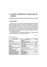 3. ANALIZA TERMICZNA W BADANIACH SZKIEŁ