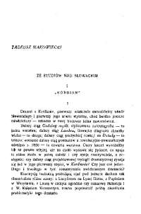 TADEUSZ MAKOWIECKI