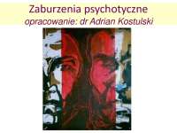 Psychozy urojeniowe
